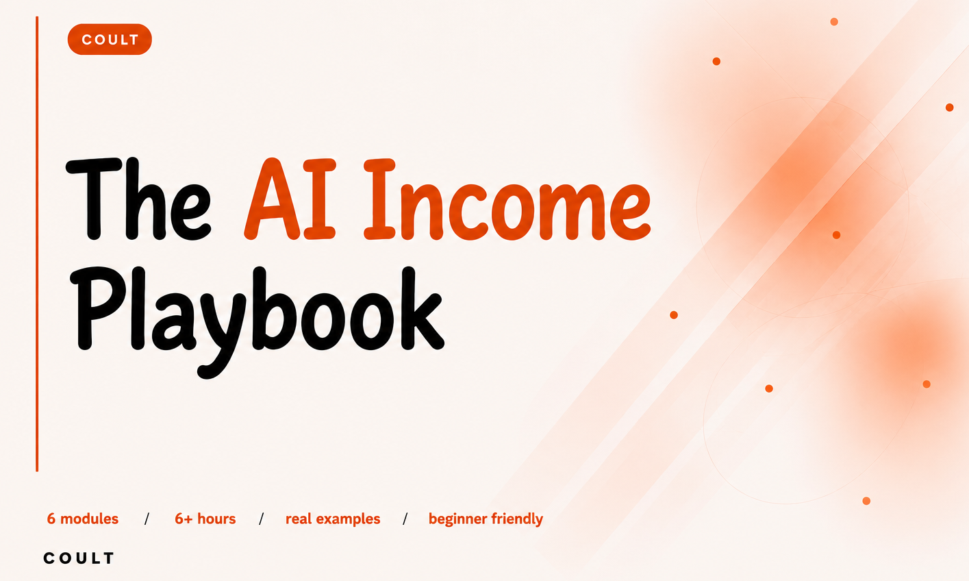 AI Income Playbook cover